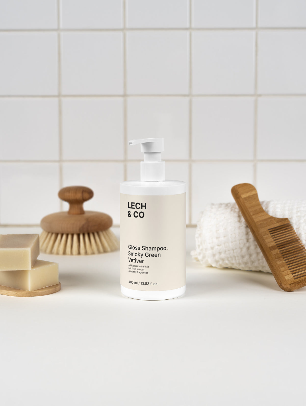 Gloss Shampoo, Smoky Green Vetiver