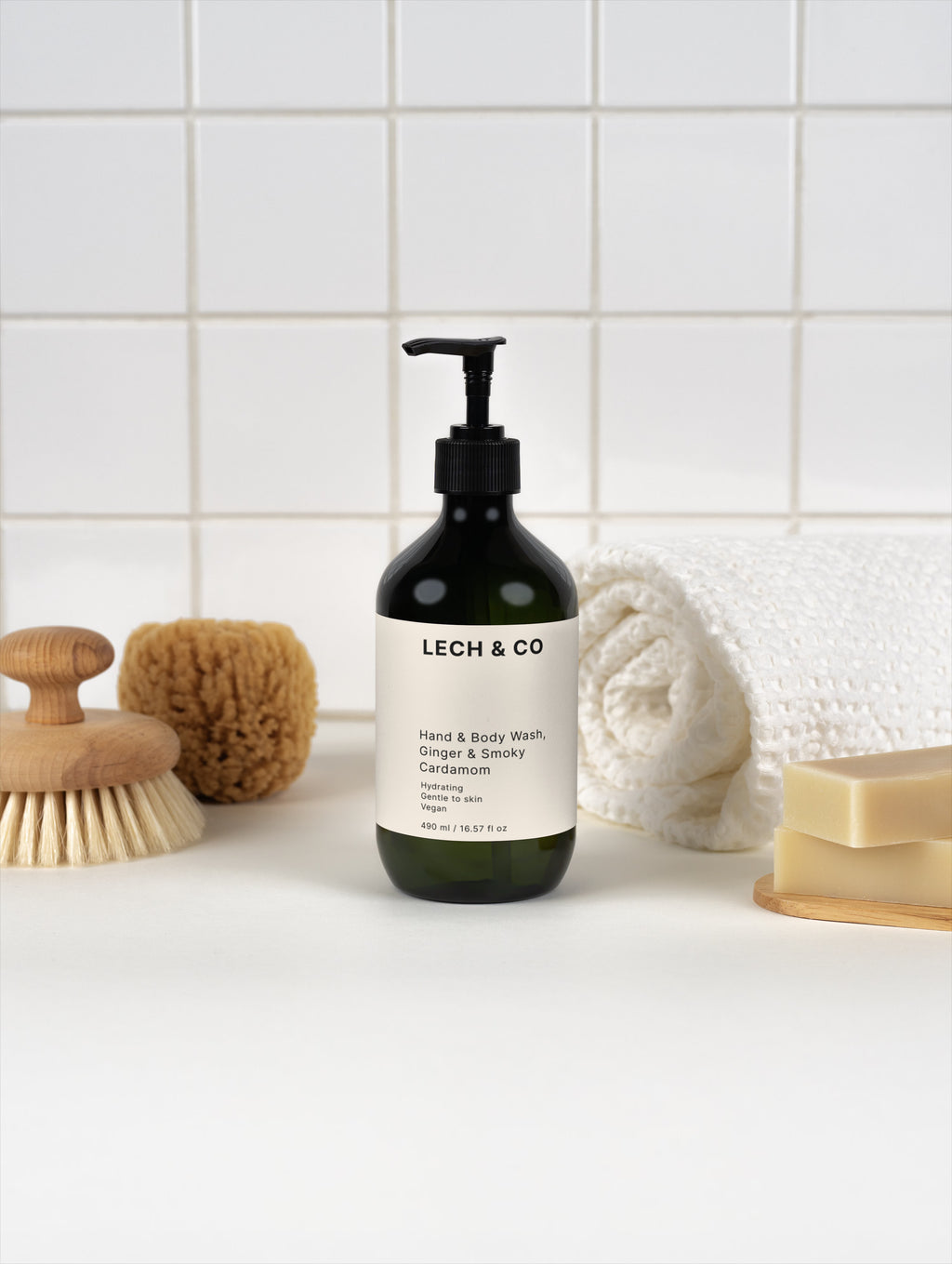 Hand & Body Wash, Ginger & Smoky Cardamom