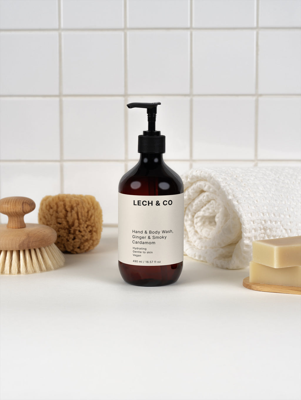 Hand & Body Wash, Ginger & Smoky Cardamom